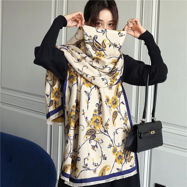 scarves 2021 luxury print winter cashmere scarf ladies warm shawl wrap thick blanket foulard women bufanda pashmina hijab long echarpe, Blue;gray
scarves 2021 luxury print winter cashmere scarf ladies warm shawl wrap thick blanket foulard women bufanda pashmina hijab long echarpe, Blue;gray
