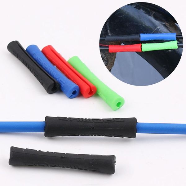 bike brakes 4 pcs mtb bicycle brake wire end cap cable sets protective sleeve pipe protector housing cover rubber shift opening type
bike brakes 4 pcs mtb bicycle brake wire end cap cable sets protective sleeve pipe protector housing cover rubber shift opening type