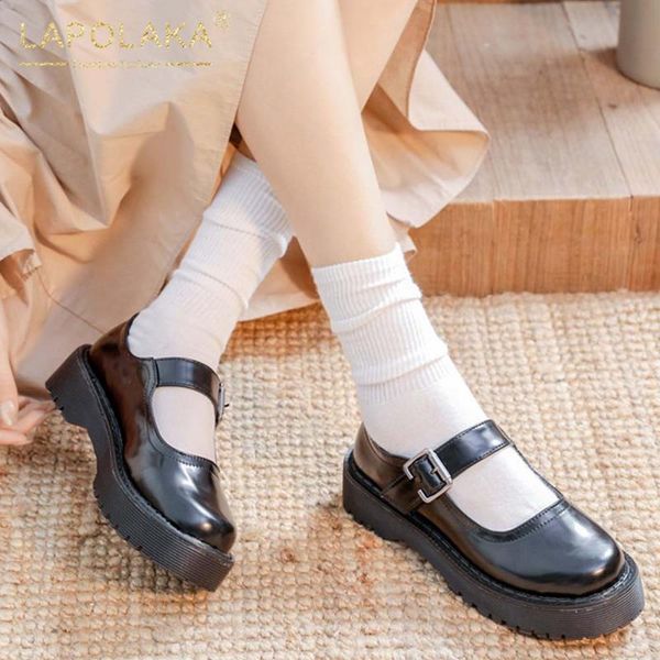 lapolaka 2021 design mary janes pumps women shoes skidproof comfy cosplay buckle strap fashion ins wholesale pump lady dress, Black
lapolaka 2021 design mary janes pumps women shoes skidproof comfy cosplay buckle strap fashion ins wholesale pump lady dress, Black