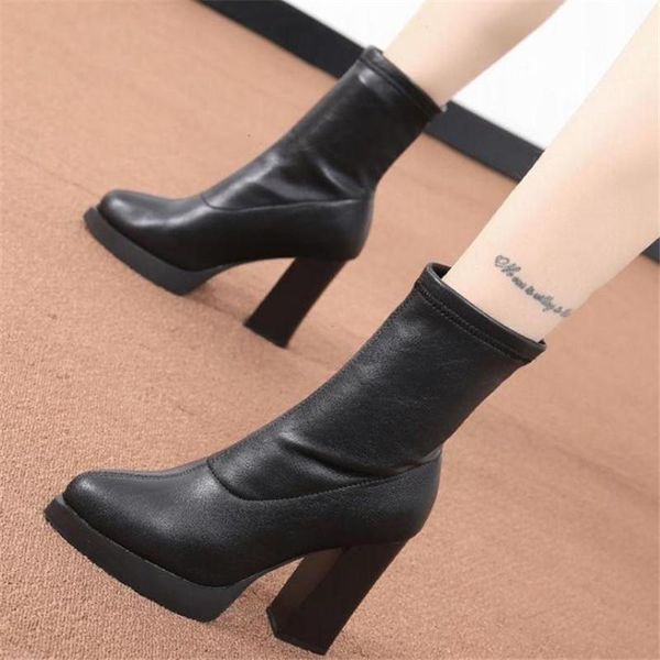 boots autumn winter platform high heels black short for women waterproof gothic shoes chunky elastic ankle
boots autumn winter platform high heels black short for women waterproof gothic shoes chunky elastic ankle