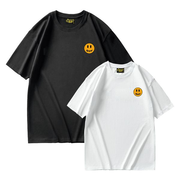 drew smiley face t-shirts short-sleeved tee justin bieber the same tide brand loose wild men and women couple t-shirt, White;black
drew smiley face t-shirts short-sleeved tee justin bieber the same tide brand loose wild men and women couple t-shirt, White;black