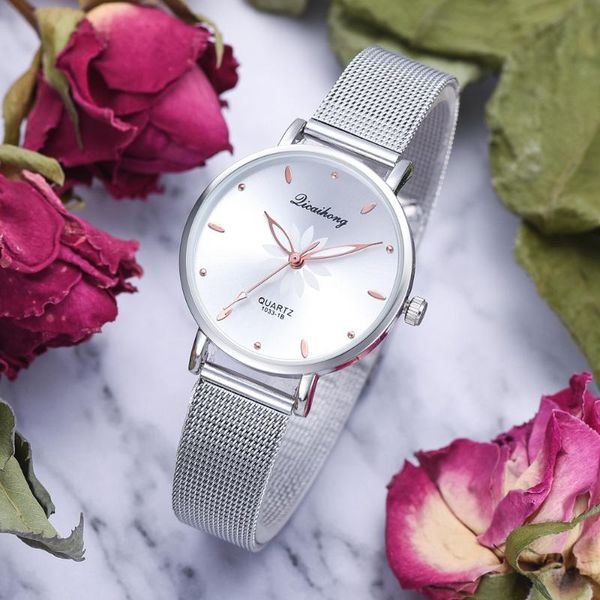 wristwatches luxury fashion women watch stainless steel band analog reloj hombre quartz wristwatch bracelet ladies watches drop b30, Slivery;brown
wristwatches luxury fashion women watch stainless steel band analog reloj hombre quartz wristwatch bracelet ladies watches drop b30, Slivery;brown