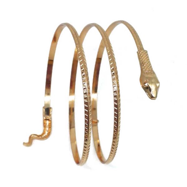 punk open adjustable snake cuff bracelets for women fashion simple gothic wrist bangles gift jewelry wholesale q0719, Black
punk open adjustable snake cuff bracelets for women fashion simple gothic wrist bangles gift jewelry wholesale q0719, Black