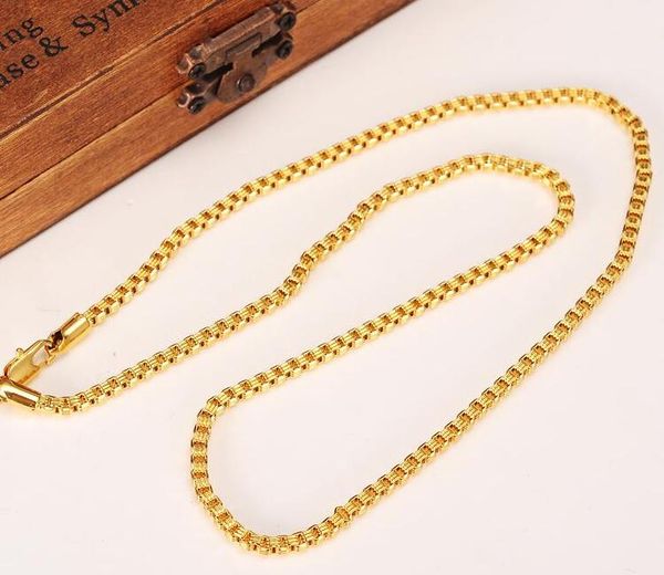fine 50cm 3mm brand ethiopian square 14k yellow gold chain gf thick necklaces, Silver
fine 50cm 3mm brand ethiopian square 14k yellow gold chain gf thick necklaces, Silver