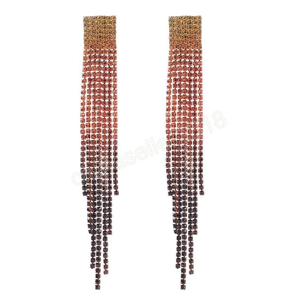 shiny rhinestone crystal long tassel earrings for women elegant dangle earring jewelry, Silver
shiny rhinestone crystal long tassel earrings for women elegant dangle earring jewelry, Silver