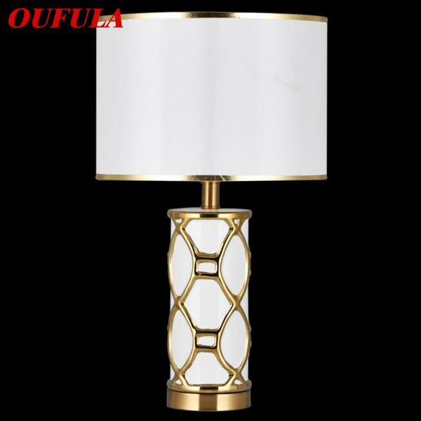 table lamps oufula white desk luxury contemporary fabric light decorative for home bedside bedroom
table lamps oufula white desk luxury contemporary fabric light decorative for home bedside bedroom