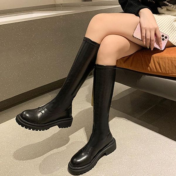 boots women casual long ladies shoes platform woman flat keep warm for botas mujer female, Black
boots women casual long ladies shoes platform woman flat keep warm for botas mujer female, Black