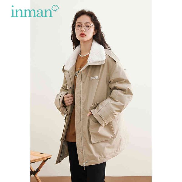 in - women's winter et, medium length coat, casual, wool, lapel, large pocket, warm khaki, Black
in - women's winter et, medium length coat, casual, wool, lapel, large pocket, warm khaki, Black