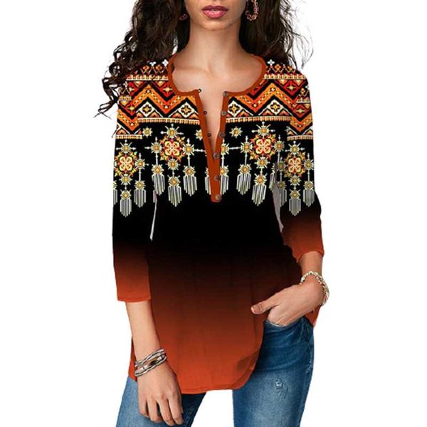 women's t-shirt plus size 3xl 4xl 5xl boho print 3/4 sleeve tshirt womens split v-neck 3d digital printing tshirts spring 2021 clothin, White
women's t-shirt plus size 3xl 4xl 5xl boho print 3/4 sleeve tshirt womens split v-neck 3d digital printing tshirts spring 2021 clothin, White