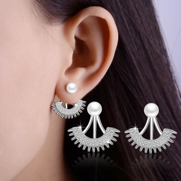 stud oan fashion 925 silver earrings for women engagement party exquisite zircon sector pearl earring fine jewelry gifts, Golden;silver
stud oan fashion 925 silver earrings for women engagement party exquisite zircon sector pearl earring fine jewelry gifts, Golden;silver