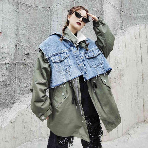 jean jacket thick velvet collar of mid-length pie parts overcome winter female coat, Black
jean jacket thick velvet collar of mid-length pie parts overcome winter female coat, Black