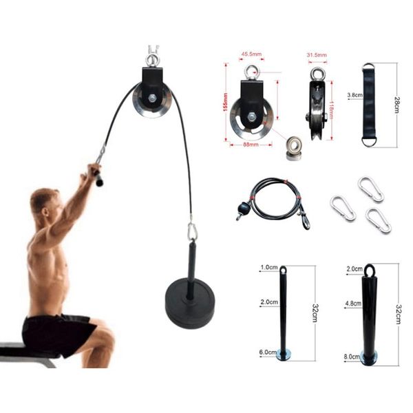 telescope & binoculars bearing pulley home gym stainless steel rope d-handle cable pully optional equipment weight lifting workout accessori
telescope & binoculars bearing pulley home gym stainless steel rope d-handle cable pully optional equipment weight lifting workout accessori