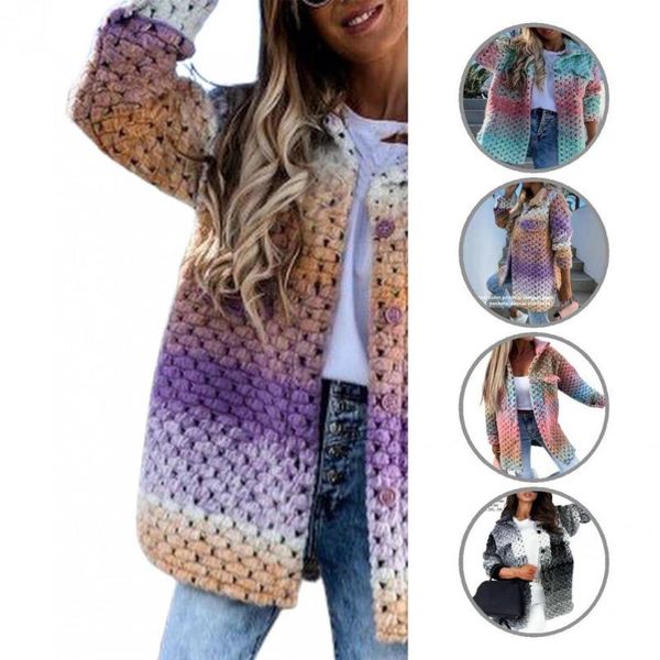 women's jackets single breasted autumn winter colorful print lapel coat for daily wear, Black;brown
women's jackets single breasted autumn winter colorful print lapel coat for daily wear, Black;brown