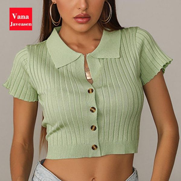 women's t-shirt turn-down neck knitted cropped women single-breasted button crop female high street skinny t shirt tees clubwear top, White
women's t-shirt turn-down neck knitted cropped women single-breasted button crop female high street skinny t shirt tees clubwear top, White