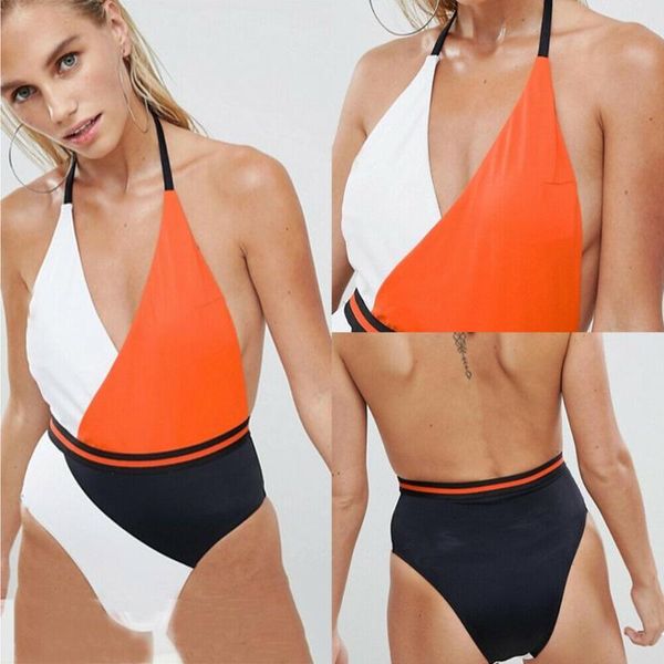 women one-piece swimsuit beachwear padded patchwork ladies backless push up beach monokini bikini bathing suit suits
women one-piece swimsuit beachwear padded patchwork ladies backless push up beach monokini bikini bathing suit suits