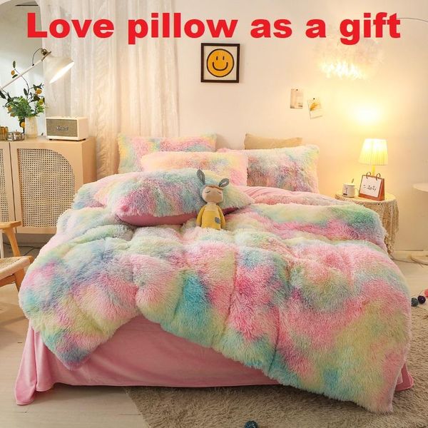 bedding sets colorful rainbow mix and colors soft plush fleece set thick duvet cover bed linen fitted sheet pillowcases
bedding sets colorful rainbow mix and colors soft plush fleece set thick duvet cover bed linen fitted sheet pillowcases
