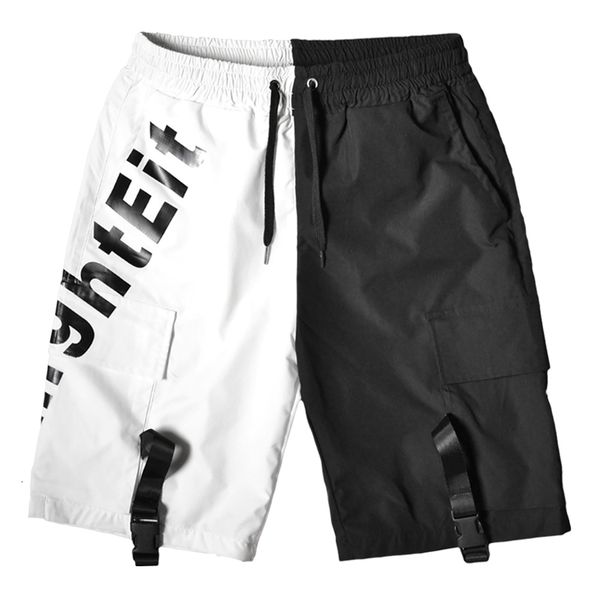 men's shorts men cargo 2021 summer patchwork male casual elastic waist pockets ribbons hip hop street short svn4, White;black
men's shorts men cargo 2021 summer patchwork male casual elastic waist pockets ribbons hip hop street short svn4, White;black