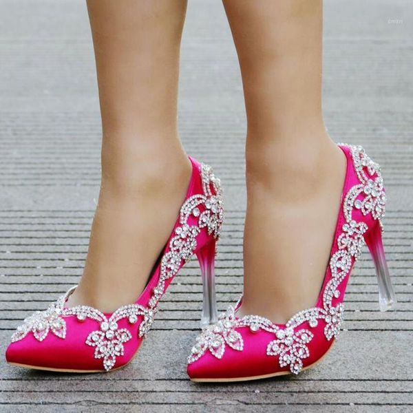 dress shoes rose red women wedding high heels .5cm studded crystal bridal party pointed toe patent leather lady pumps, Black
dress shoes rose red women wedding high heels .5cm studded crystal bridal party pointed toe patent leather lady pumps, Black