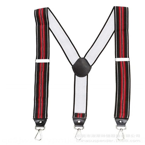 1Iuh adult 3- adult 3-clip hook belt y-type monochromehook strap suspenders y-type monochrome strap clip for men and women, Black;white
1Iuh adult 3- adult 3-clip hook belt y-type monochromehook strap suspenders y-type monochrome strap clip for men and women, Black;white