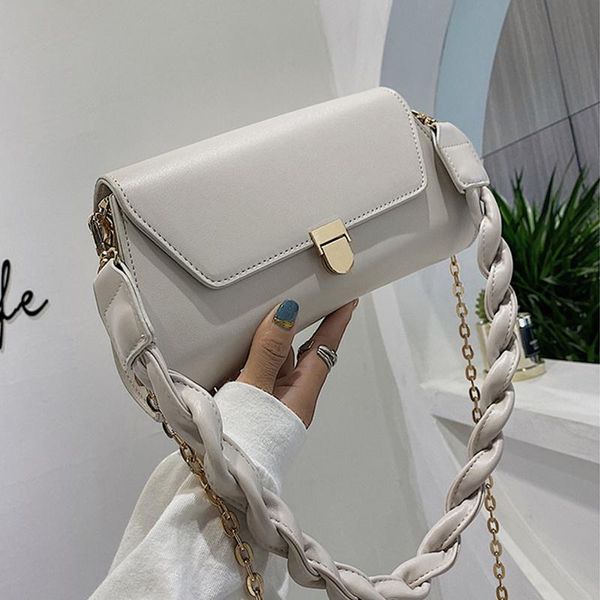 fashion weave strap women's shoulder bag casual chain solid color armpit baguette bags lady pu leather crossbody female 2021
fashion weave strap women's shoulder bag casual chain solid color armpit baguette bags lady pu leather crossbody female 2021