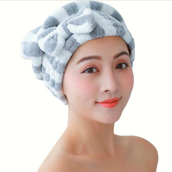 microfiber bath hair dry cap super absorbent quick drying bowknot shower bathroom accessories caps
microfiber bath hair dry cap super absorbent quick drying bowknot shower bathroom accessories caps
