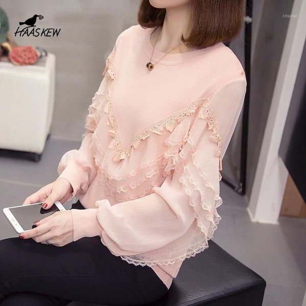 women's sweaters sweater plus size 2021 fall fashion loose long-sleeved solid color lace cutout casual style knitted pullover, White;black
women's sweaters sweater plus size 2021 fall fashion loose long-sleeved solid color lace cutout casual style knitted pullover, White;black