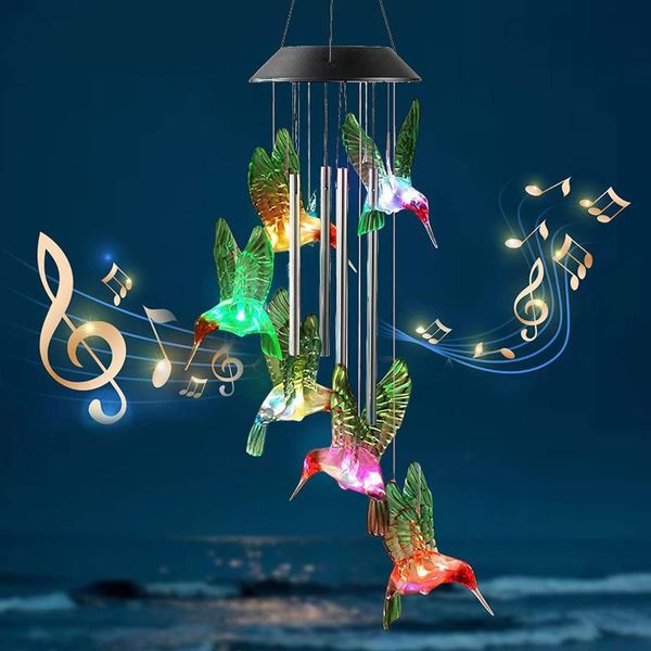 party decoration led solar power lamp hummingbird wind chimes garden yard waterproof light lighting hanging decor color changing
party decoration led solar power lamp hummingbird wind chimes garden yard waterproof light lighting hanging decor color changing