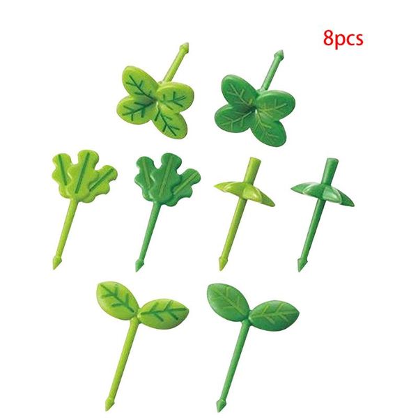 forks 8pcs fruit fork children toothpick prod leaves plastic decoration lunch box accessory
forks 8pcs fruit fork children toothpick prod leaves plastic decoration lunch box accessory