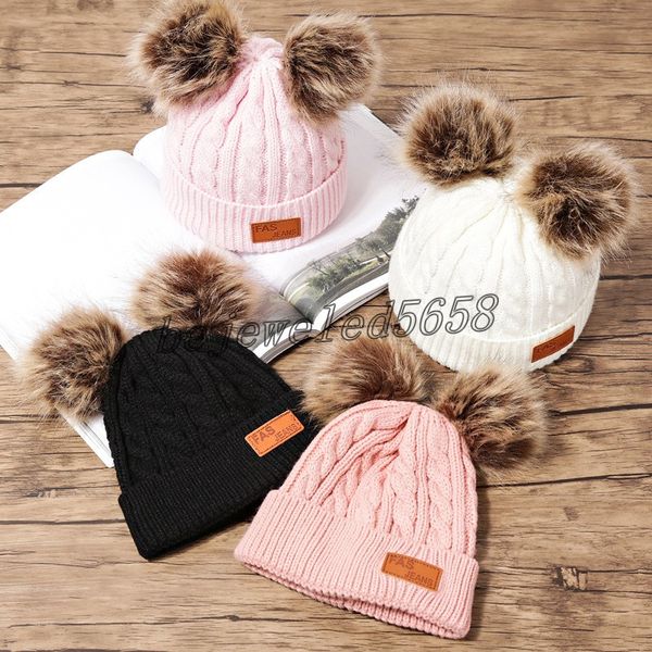 baby winter warm hats knitted beanie hats for women kids girls boys fur plush ball cute children beanies cap, Blue;gray
baby winter warm hats knitted beanie hats for women kids girls boys fur plush ball cute children beanies cap, Blue;gray