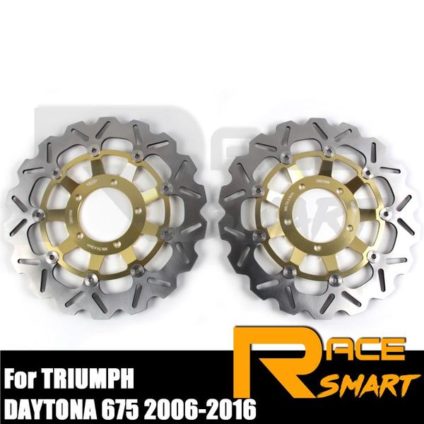 motorcycle brakes 1 pair cnc floating front brake disks discs rotors kits for daytona 675 2006-2021 2007 2008 2009 2010 2011
motorcycle brakes 1 pair cnc floating front brake disks discs rotors kits for daytona 675 2006-2021 2007 2008 2009 2010 2011