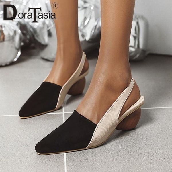 dress shoes doratasia fashion female summer pumps mixed color flock casual office high heel women pointed toe slip on woman, Black
dress shoes doratasia fashion female summer pumps mixed color flock casual office high heel women pointed toe slip on woman, Black