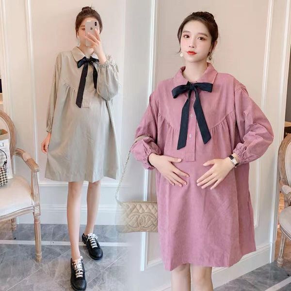 maternity dresses wear long-sleeved dress autumn 2021 loose and thin shirt skirt lapel mid-length trendy fashion sweet, White
maternity dresses wear long-sleeved dress autumn 2021 loose and thin shirt skirt lapel mid-length trendy fashion sweet, White