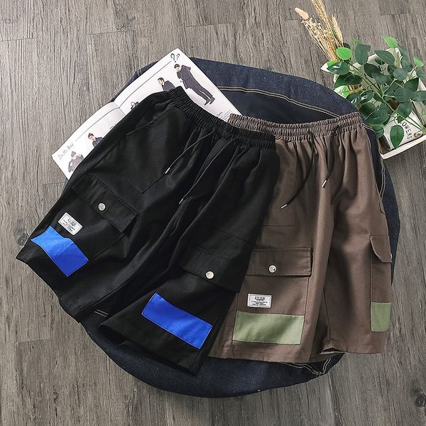 casual beach pants men's summer thin sports korean fashion overalls student loose five point shorts, White;black
casual beach pants men's summer thin sports korean fashion overalls student loose five point shorts, White;black