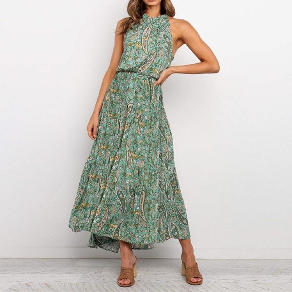 casual dresses elegant summer beach white dress women 2021 fashion print sleeveless floral halter boho ladies long vestidos, Black;gray
casual dresses elegant summer beach white dress women 2021 fashion print sleeveless floral halter boho ladies long vestidos, Black;gray
