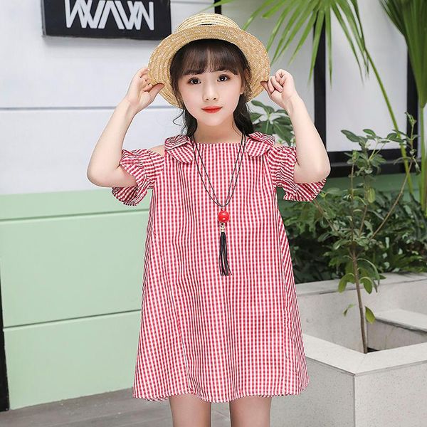 girls summer dresses elegant children clothing princess short sleeve bow plaid dress clothes for borns 2 to 12 years girl's, Red;yellow
girls summer dresses elegant children clothing princess short sleeve bow plaid dress clothes for borns 2 to 12 years girl's, Red;yellow
