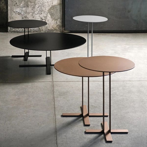 living room furniture nordic iron simple coffee metal minimalist small round creative cross base multi-functional corner table
living room furniture nordic iron simple coffee metal minimalist small round creative cross base multi-functional corner table