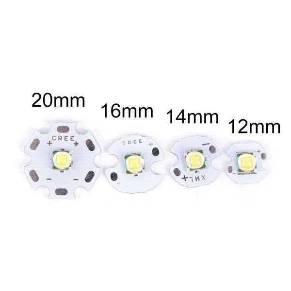 bulbs 1pc diy flash light xml xm-l t6 led u2 10w white high power emitter with 12mm 14mm 16mm 20mm pcb for headlamp 
bulbs 1pc diy flash light xml xm-l t6 led u2 10w white high power emitter with 12mm 14mm 16mm 20mm pcb for headlamp