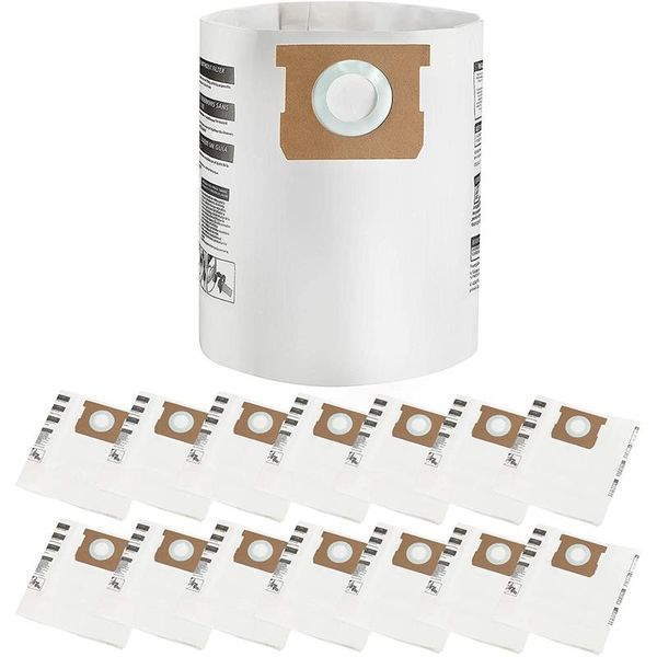 vacuum cleaners promotion15pack type e replacement filter bags compatible for shop vac 5-8 gallon replace part 90661 906-61
vacuum cleaners promotion15pack type e replacement filter bags compatible for shop vac 5-8 gallon replace part 90661 906-61