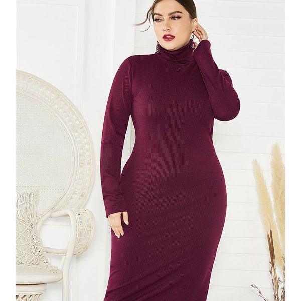 plus size dresses women elegant knitted sweater dress turtleneck long sleeve bodycon midi fall winter female clothes 2021, Black
plus size dresses women elegant knitted sweater dress turtleneck long sleeve bodycon midi fall winter female clothes 2021, Black