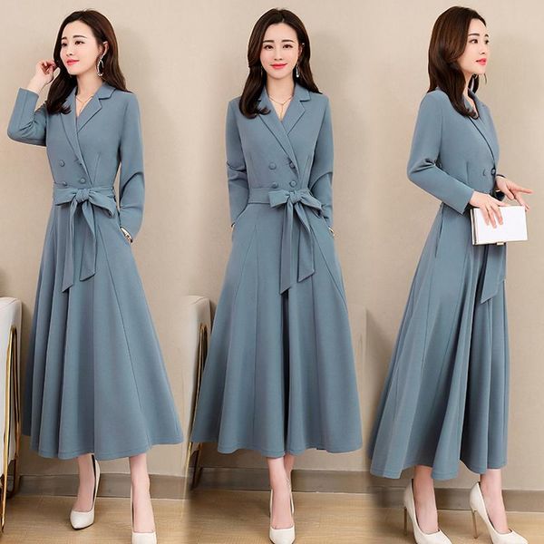 casual dresses long dress woman korean elegant female spring autumn for women slim 2021 vestido de mujer pph3087, Black;gray
casual dresses long dress woman korean elegant female spring autumn for women slim 2021 vestido de mujer pph3087, Black;gray