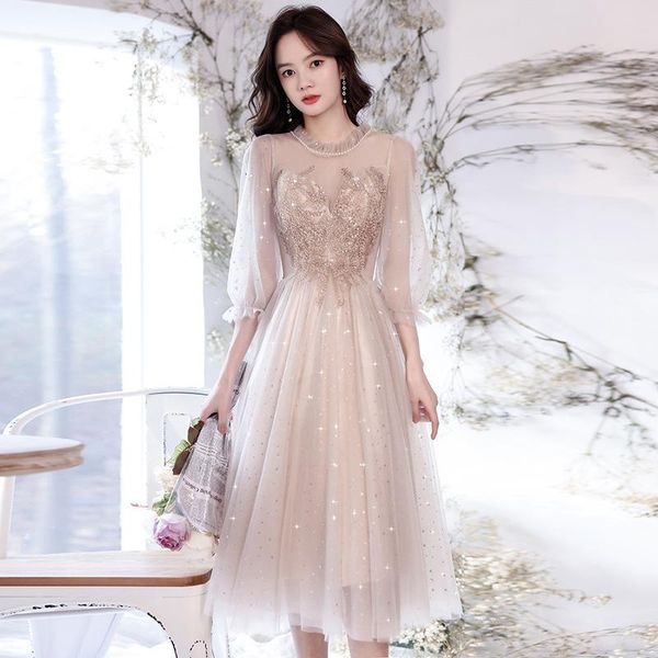 ethnic clothing long sleeve evening dresses for women 2021 vintage luxury elegant exquisite sequins bling a-line formal gown, Red
ethnic clothing long sleeve evening dresses for women 2021 vintage luxury elegant exquisite sequins bling a-line formal gown, Red