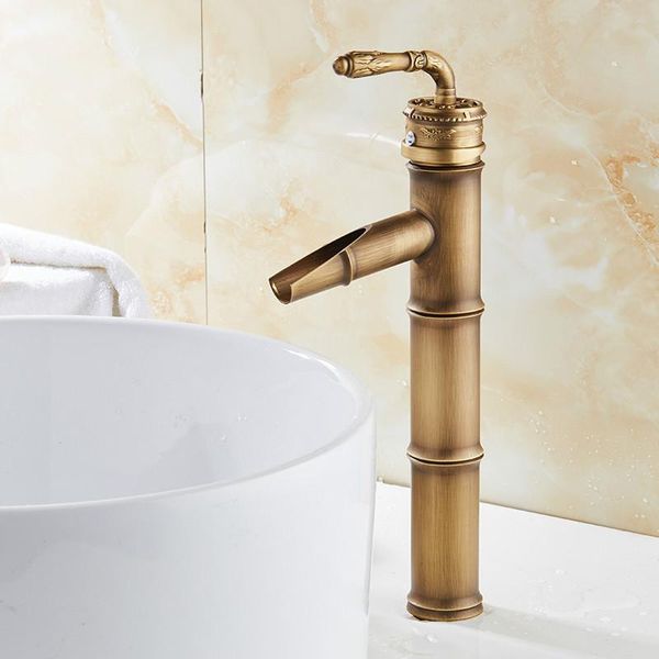 bathroom sink faucets brass faucet bamboo waterfall and cold mixer taps retro single handle antique deck mounted
bathroom sink faucets brass faucet bamboo waterfall and cold mixer taps retro single handle antique deck mounted