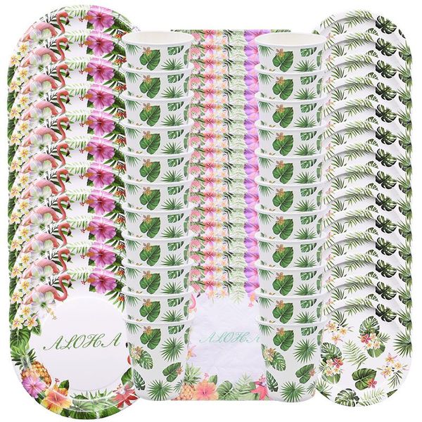 disposable dinnerware aloha hawaii luau beach tropical monstera birthday party tableware flamingo napkins plates cups palm leaves flower
disposable dinnerware aloha hawaii luau beach tropical monstera birthday party tableware flamingo napkins plates cups palm leaves flower