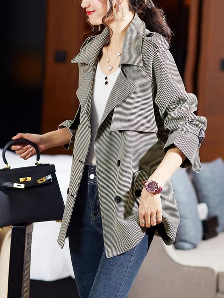 women's trench coats the main force of film early autumn level - seiko plover coat, Tan;black
women's trench coats the main force of film early autumn level - seiko plover coat, Tan;black