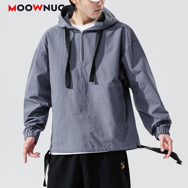 men's jackets loose hip hop solid hat clothes hombre spring 2021 outerwear coats dress boys kpop fashion casual moownuc mwc, Black;brown
men's jackets loose hip hop solid hat clothes hombre spring 2021 outerwear coats dress boys kpop fashion casual moownuc mwc, Black;brown