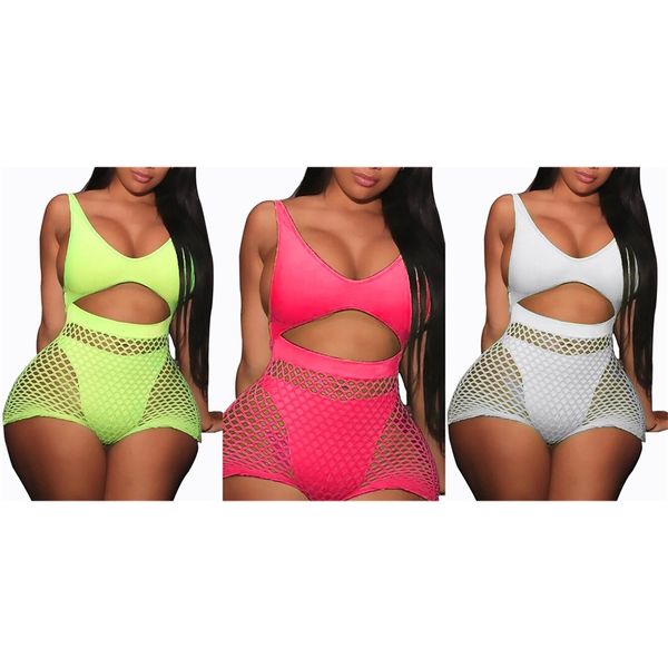 factory8uw1 mesh women's fashion open casual solid color halter one piece swimsuit, White;black
factory8uw1 mesh women's fashion open casual solid color halter one piece swimsuit, White;black
