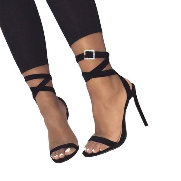 fashion women sandals summer shoes buckle party highheel simple woman peep toe casual high heels sandalias, Black
fashion women sandals summer shoes buckle party highheel simple woman peep toe casual high heels sandalias, Black