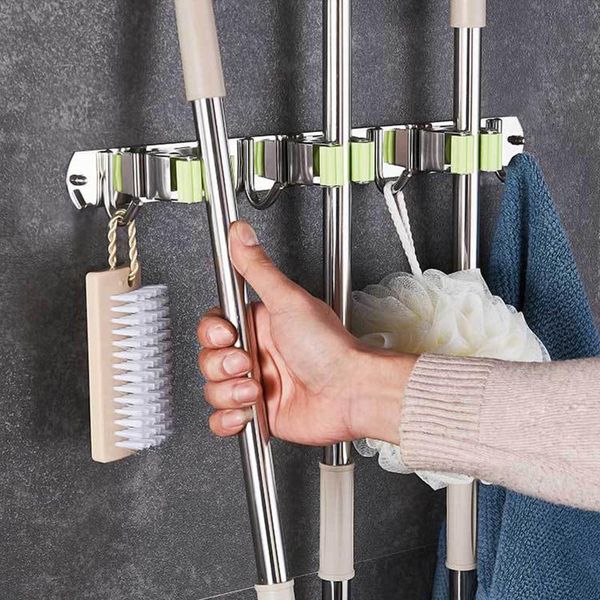 hooks & rails broom holder heavy duty practical clip mop organizer multifunctional wall mount hook stainless steel storage space saving hang
hooks & rails broom holder heavy duty practical clip mop organizer multifunctional wall mount hook stainless steel storage space saving hang