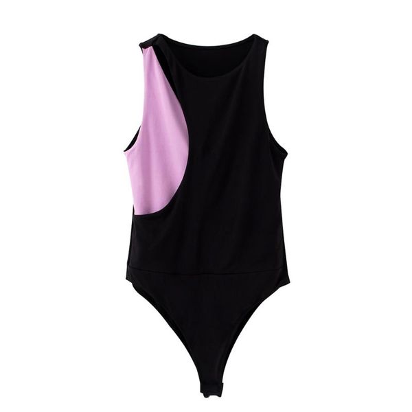 women's jumpsuits & rompers 2021 summer retro round neck sleeveless front opening hem snap closure closed colorblock jumpsuit, Black;white
women's jumpsuits & rompers 2021 summer retro round neck sleeveless front opening hem snap closure closed colorblock jumpsuit, Black;white