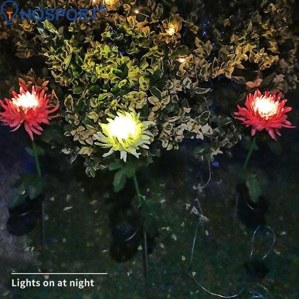 lawn lamps 2pcs led solar light artificial chrysanthemum simulation flower outdoor waterproof garden lamp for home yard decoration
lawn lamps 2pcs led solar light artificial chrysanthemum simulation flower outdoor waterproof garden lamp for home yard decoration